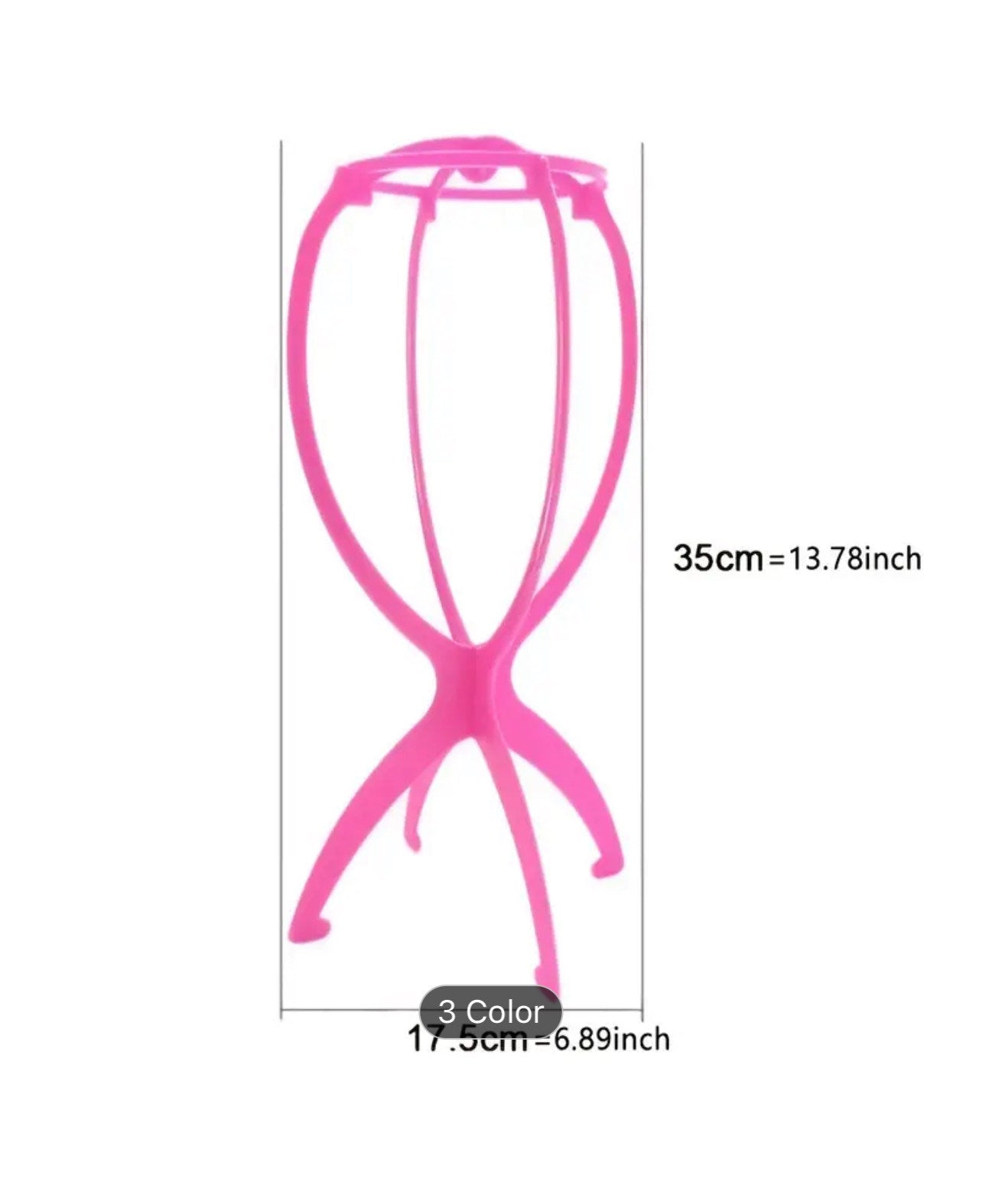 Portable Wig stand x2