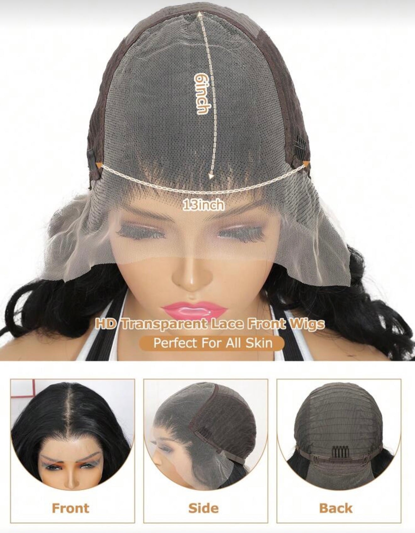 Frontal bounce curl 20”