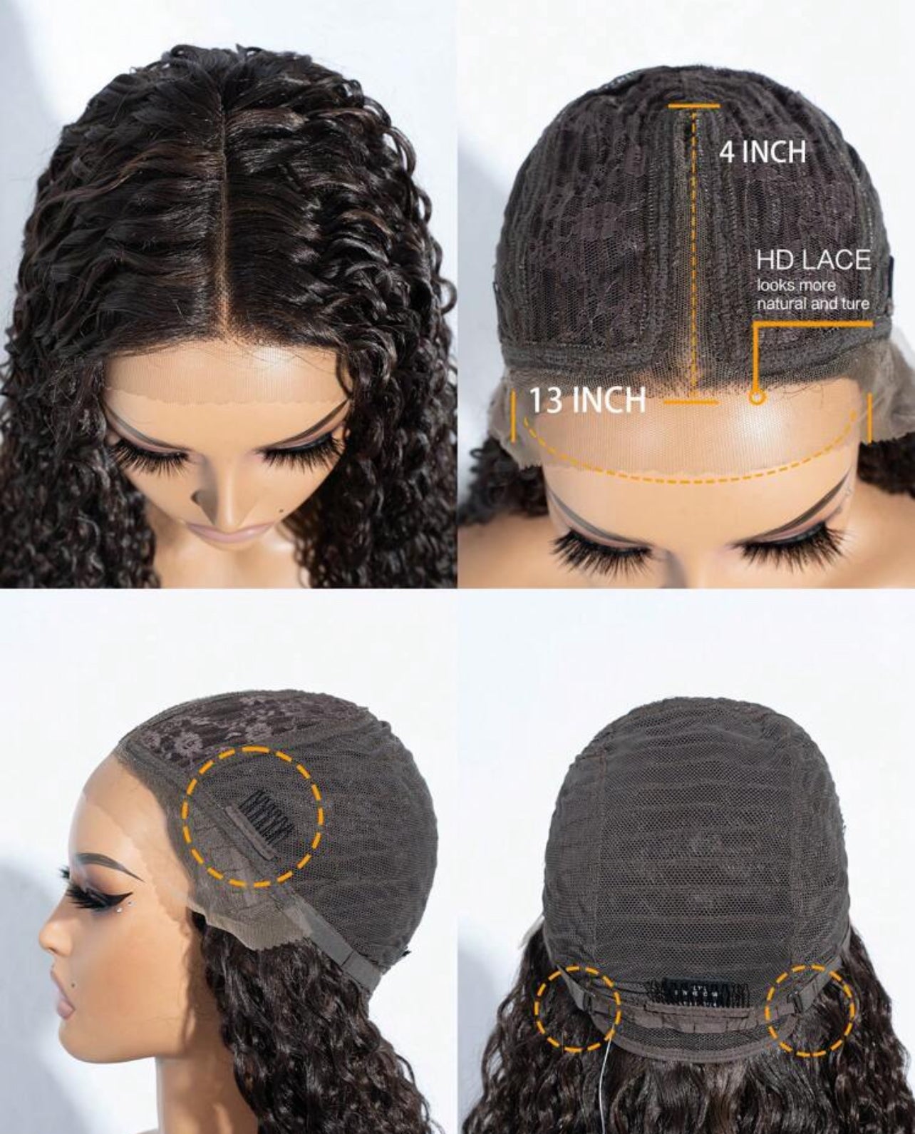 Blended human hair Combo 32457