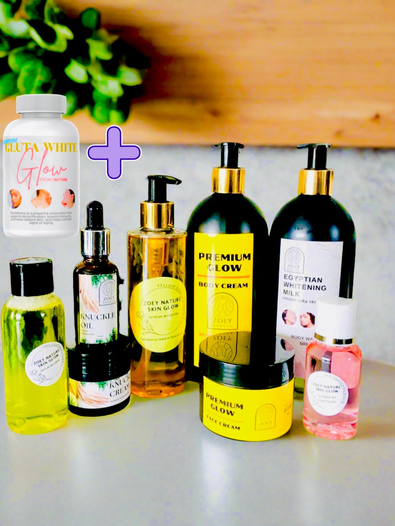 Premium full kit + Gluta white