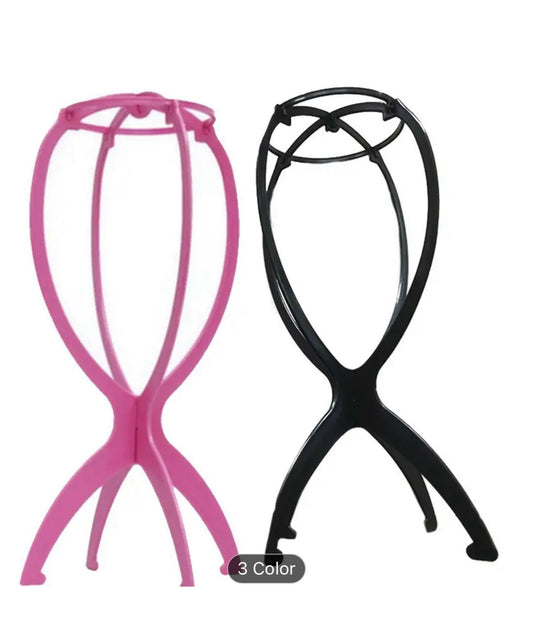Portable Wig stand x2