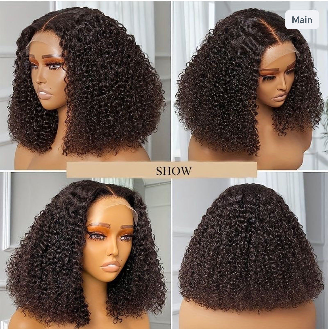 14” jerry curls – Zoey Hair
