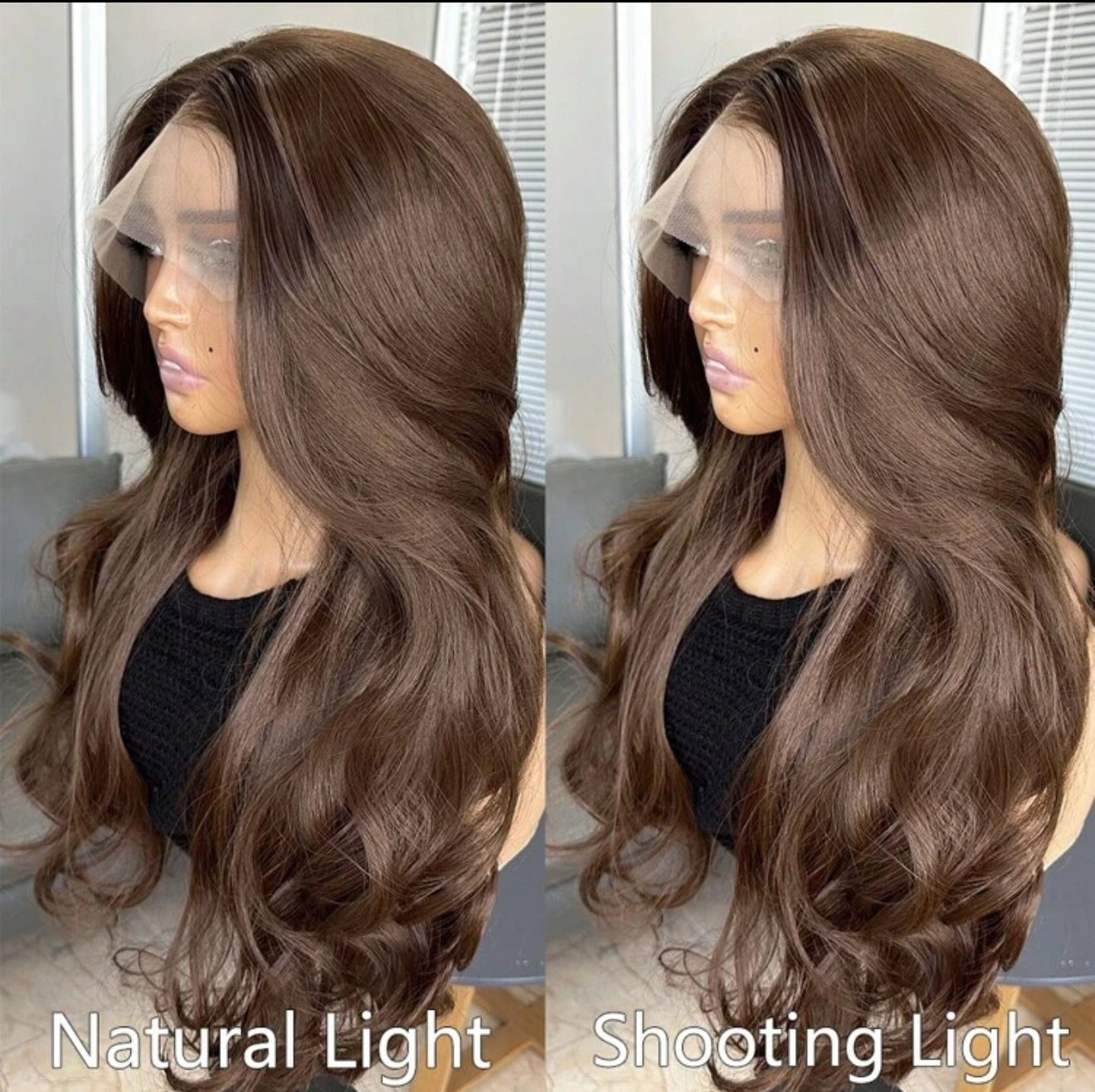 Light brown full frontal 28”