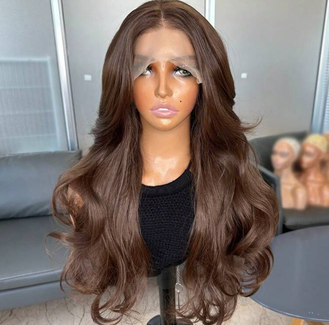 Light brown full frontal 28”