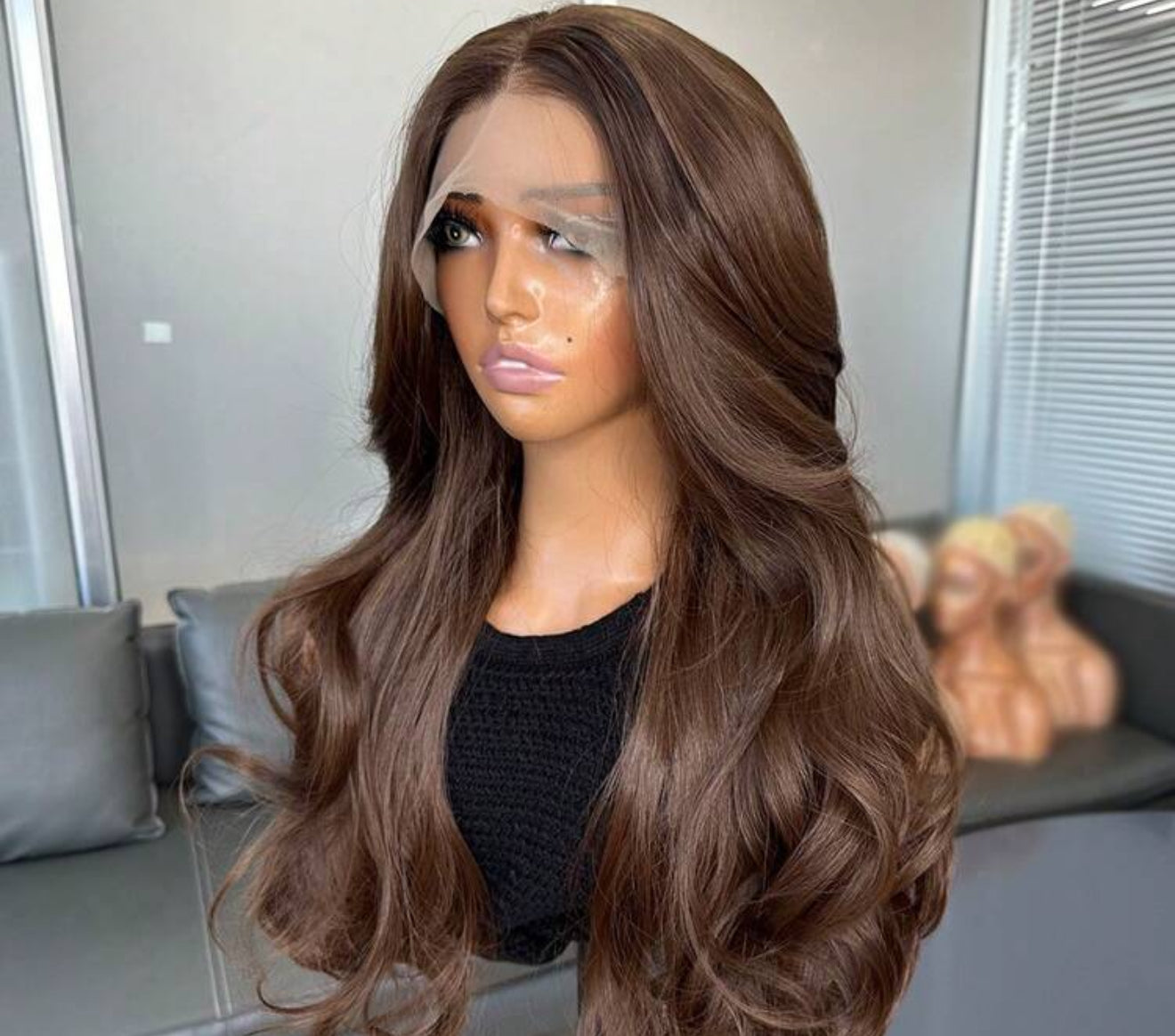 Light brown full frontal 28”