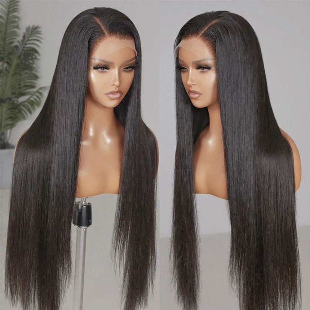24” blended human hair full frontal wig