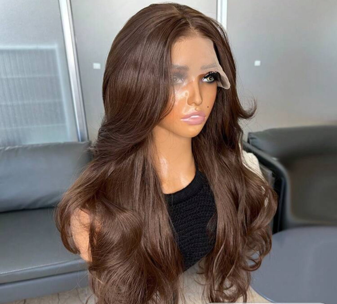 Light brown full frontal 28”