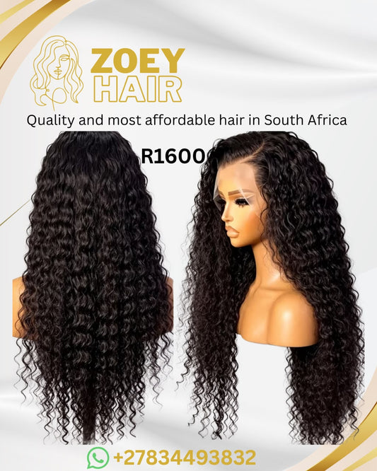 13x5 Human hair 24" curls